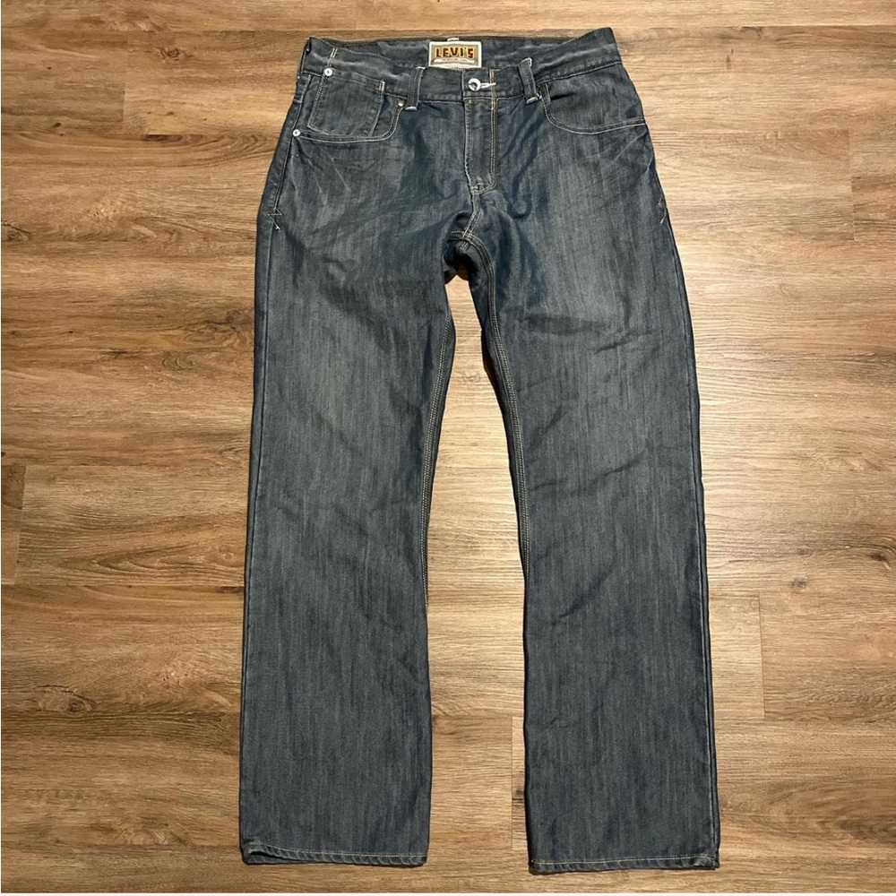 Levi's Blue Straight Jeans Classic Style 34x32 Y2K